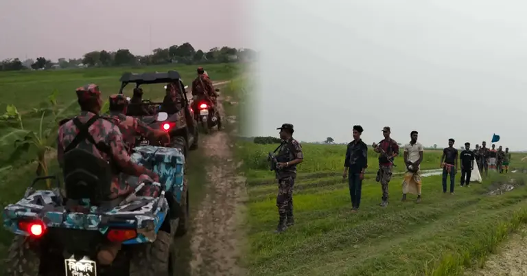 সীমান্তে কঠোর অবস্থানে বিজিবি